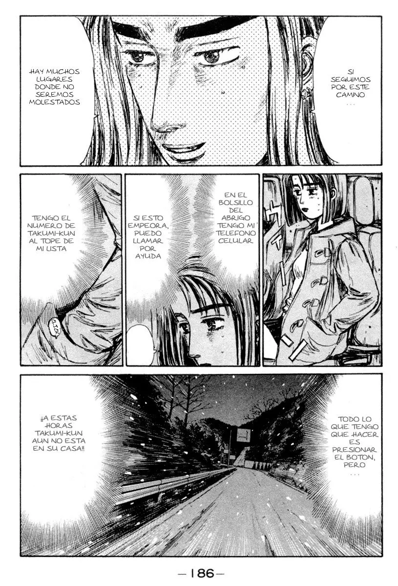 Initial D capítulo 182, página 9
