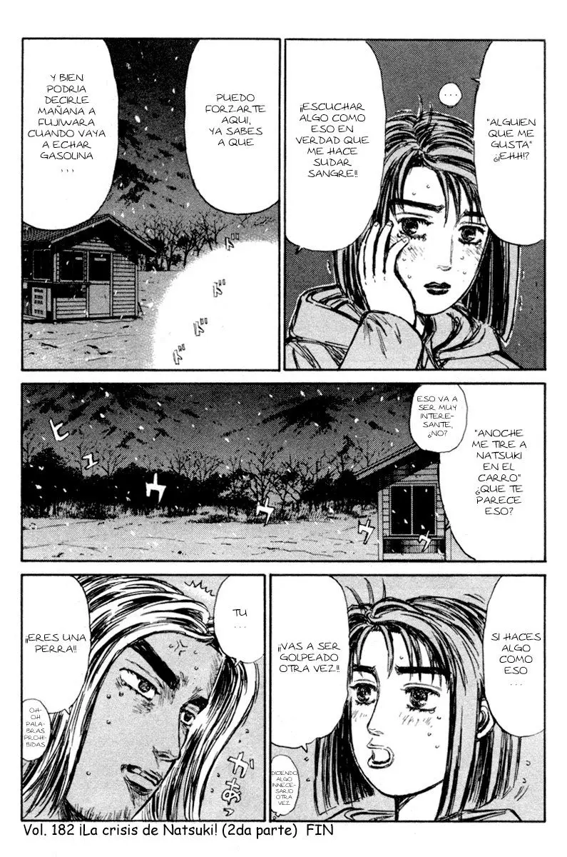 Initial D capítulo 182, página 14