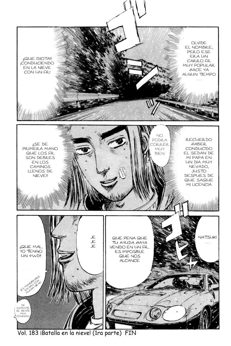 Initial D capítulo 183, página 14