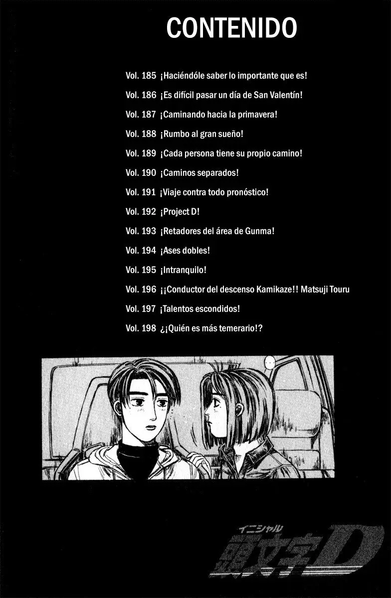 Initial D capítulo 185, página 3