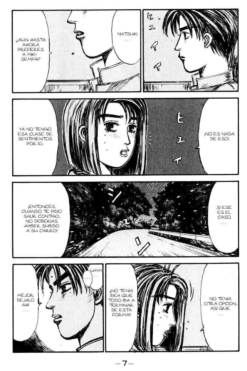 Initial D capítulo 185, página 8