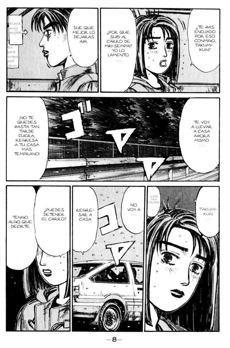Initial D capítulo 185, página 9