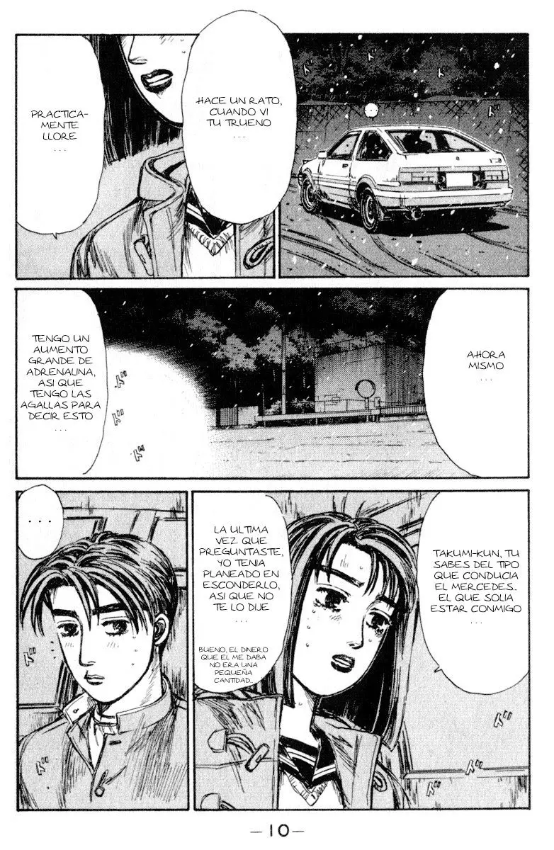 Initial D capítulo 185, página 11