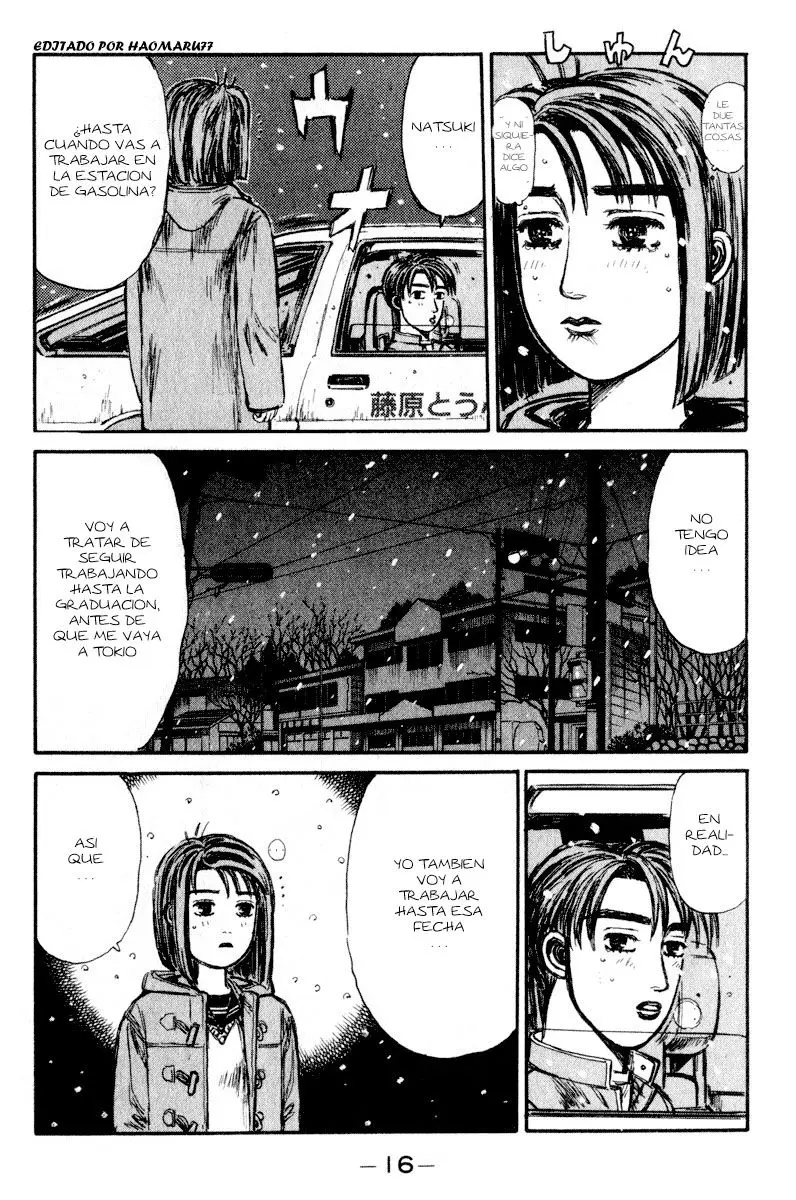 Initial D capítulo 185, página 17