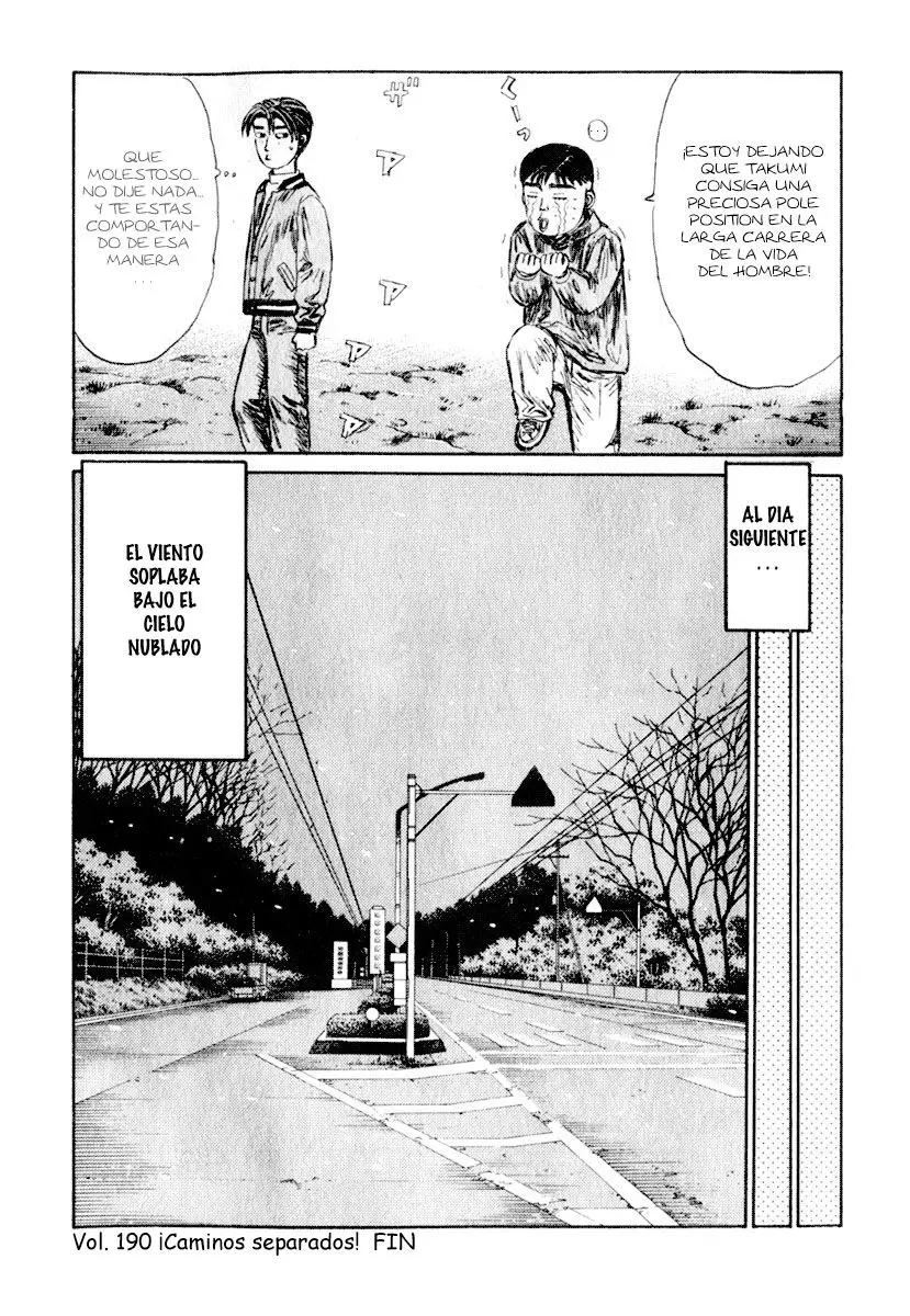 Initial D capítulo 190, página 17