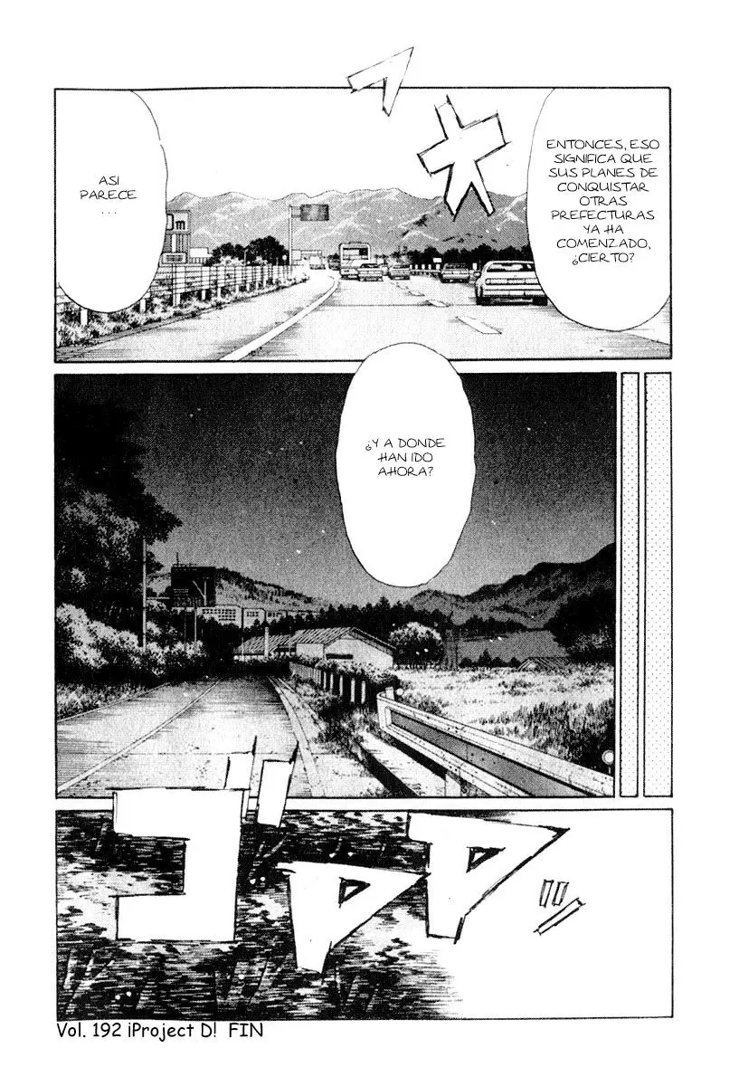 Initial D capítulo 192, página 8