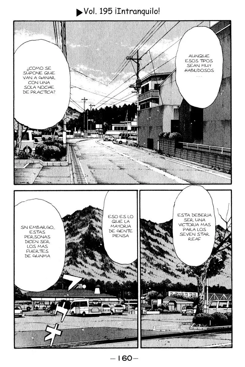Initial D capítulo 195, página 1
