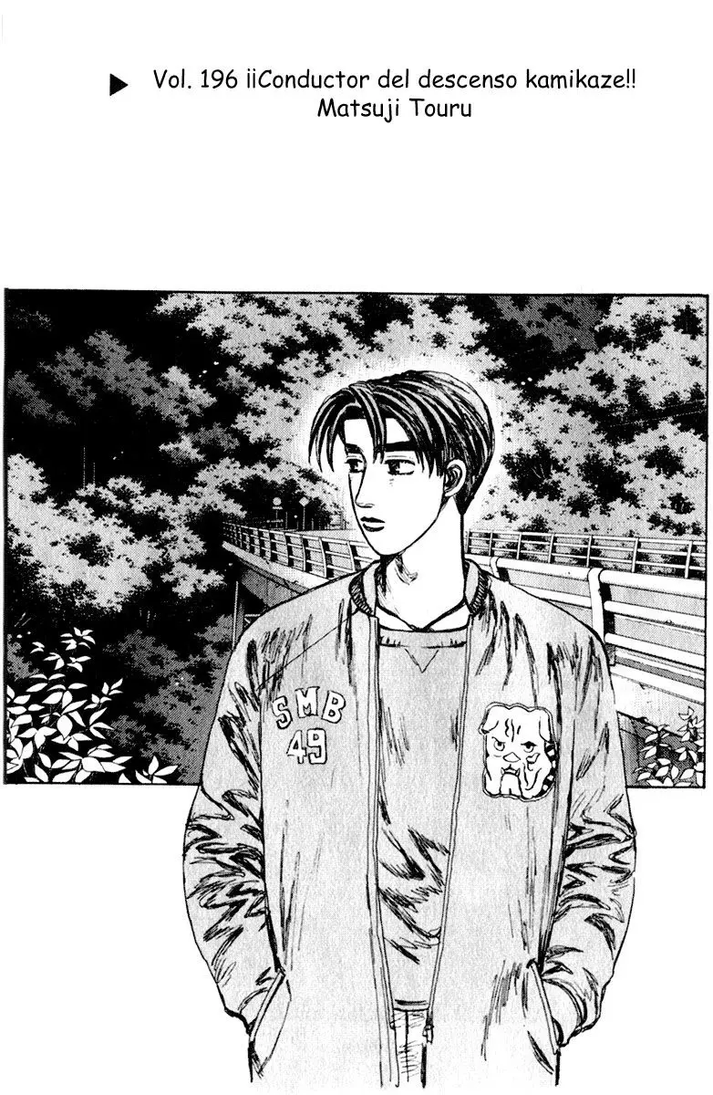 Initial D capítulo 196, página 1