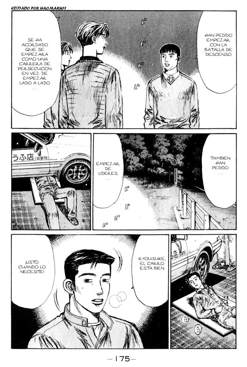 Initial D capítulo 196, página 3