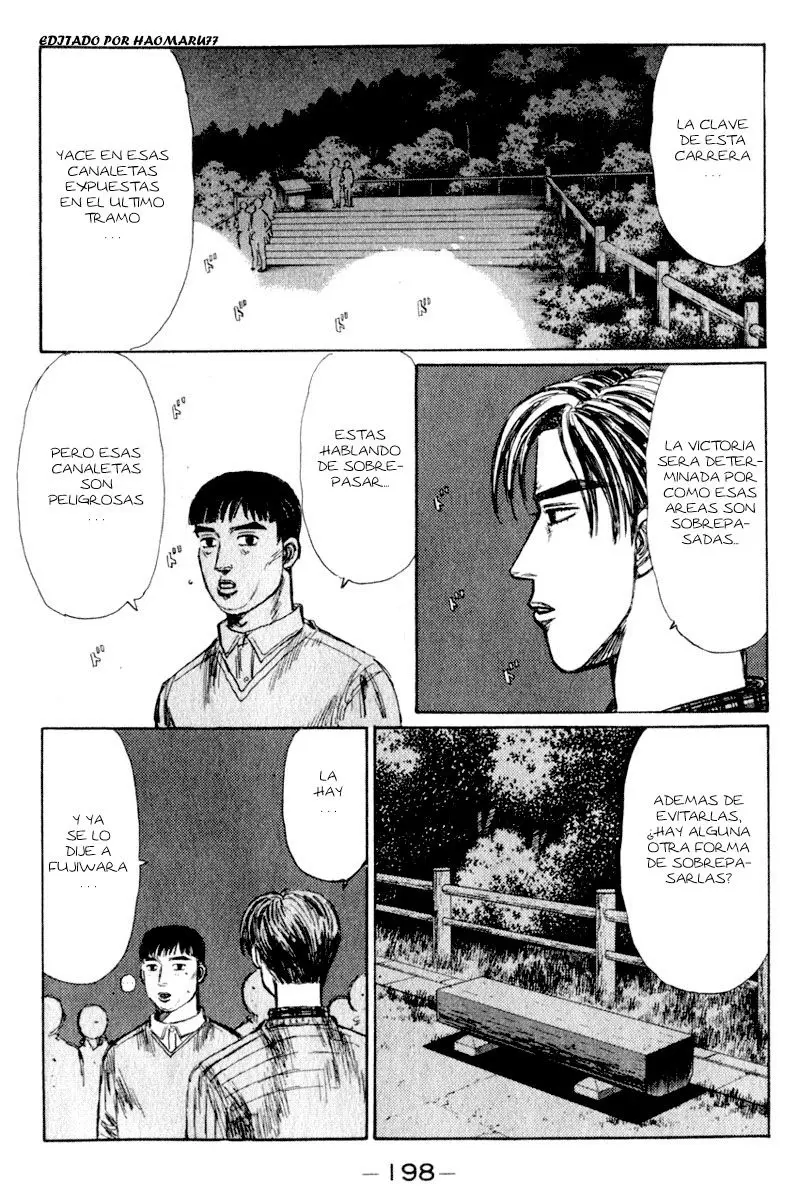 Initial D capítulo 197, página 9