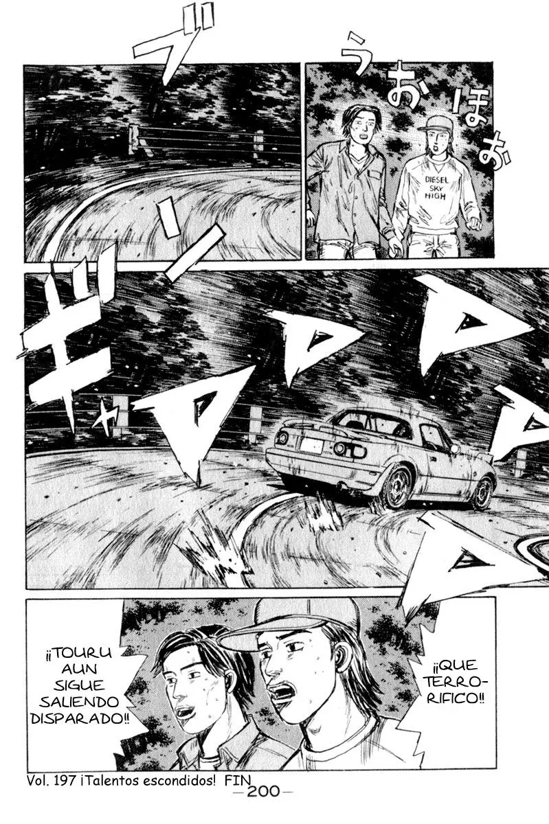 Initial D capítulo 197, página 11