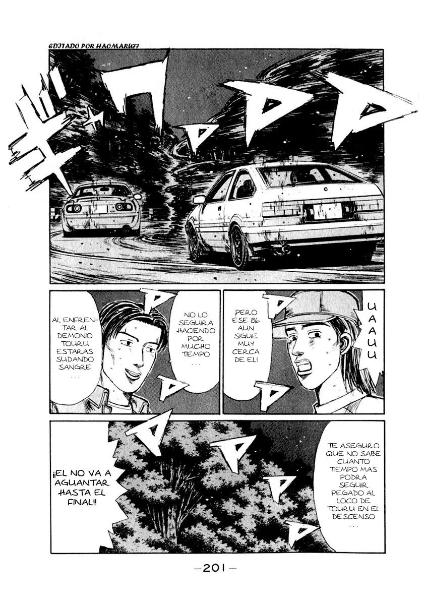 Initial D capítulo 198, página 1