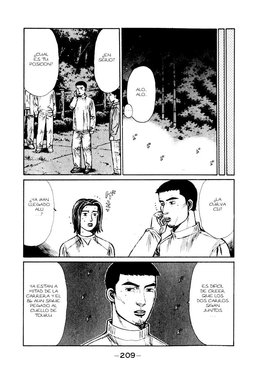 Initial D capítulo 198, página 8
