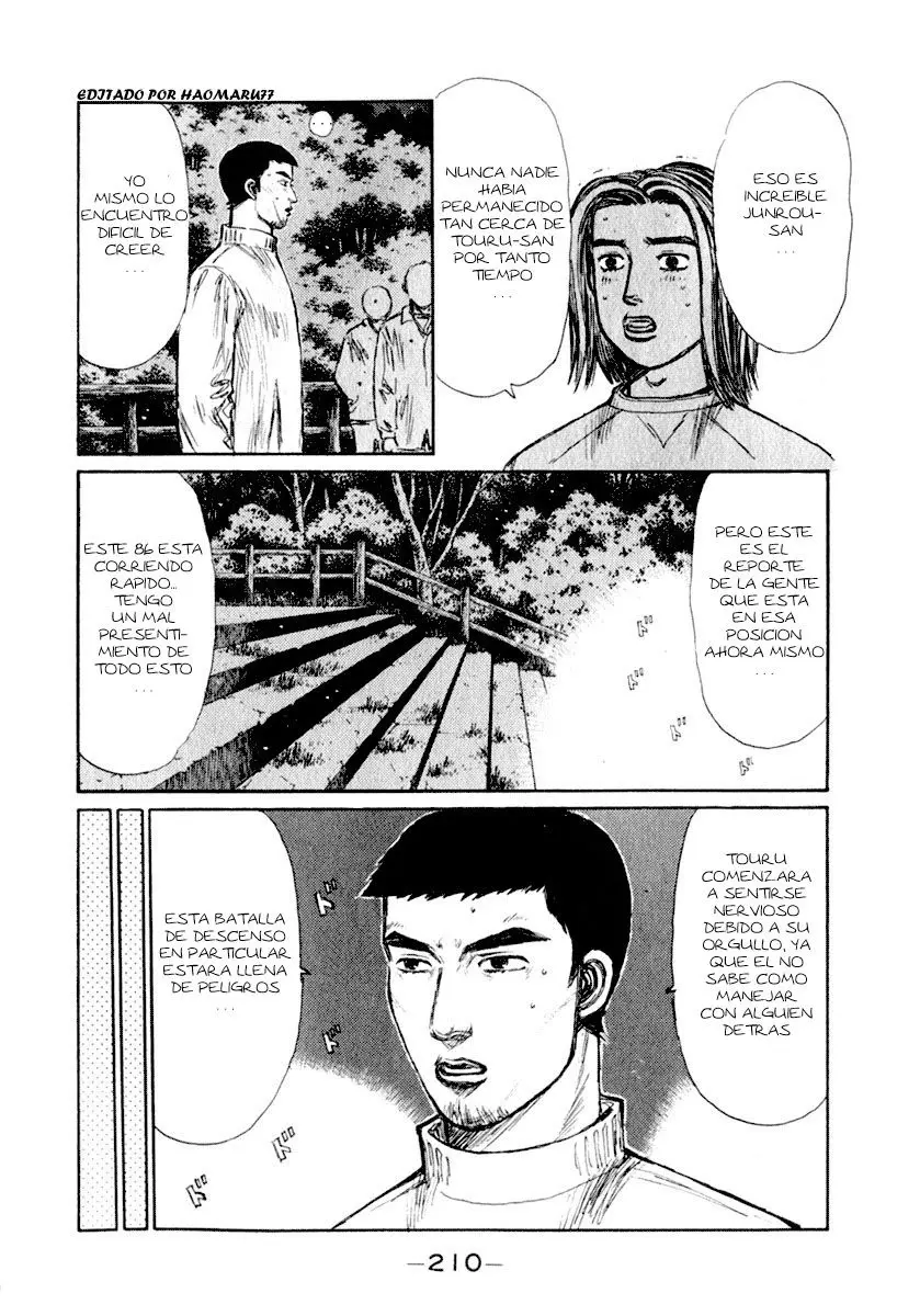 Initial D capítulo 198, página 9
