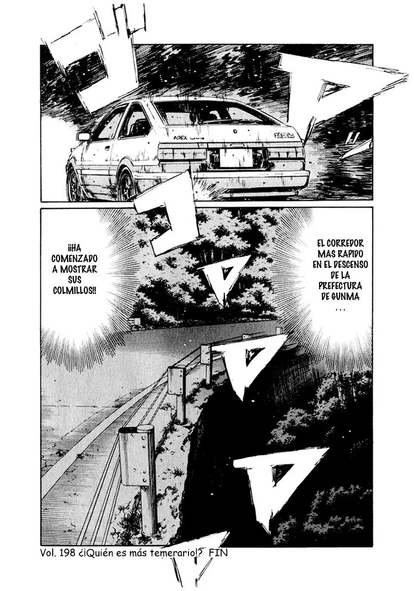 Initial D capítulo 198, página 13