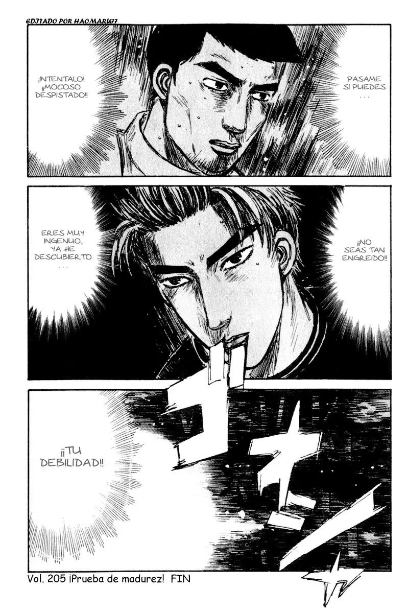 Initial D capítulo 205, página 15
