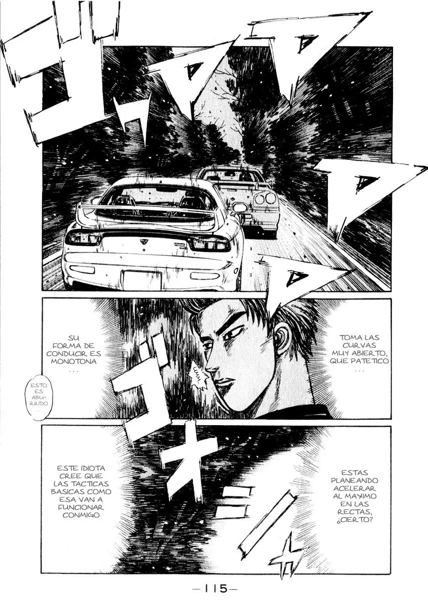 Initial D capítulo 206, página 4