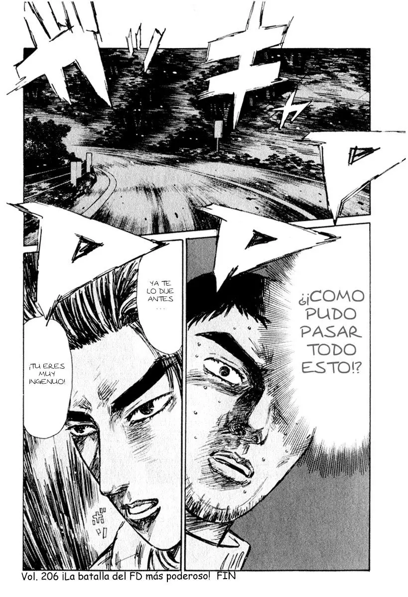 Initial D capítulo 206, página 16