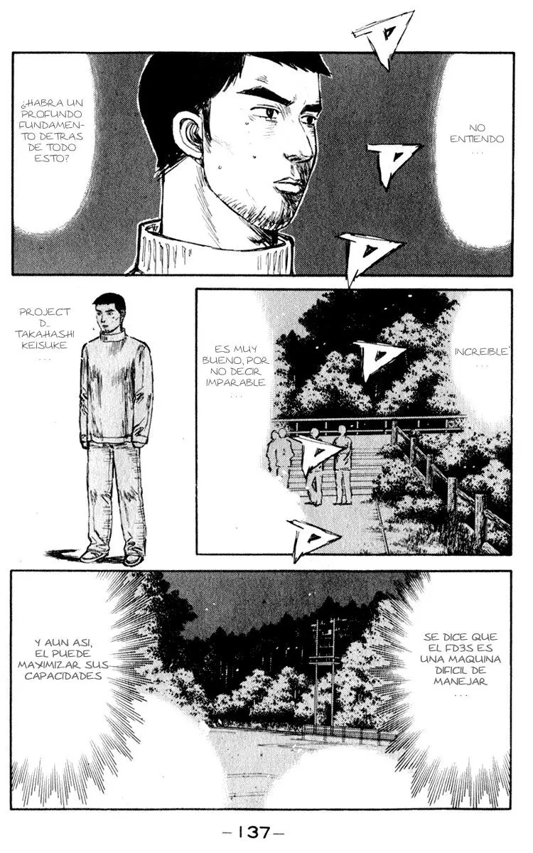 Initial D capítulo 207, página 8