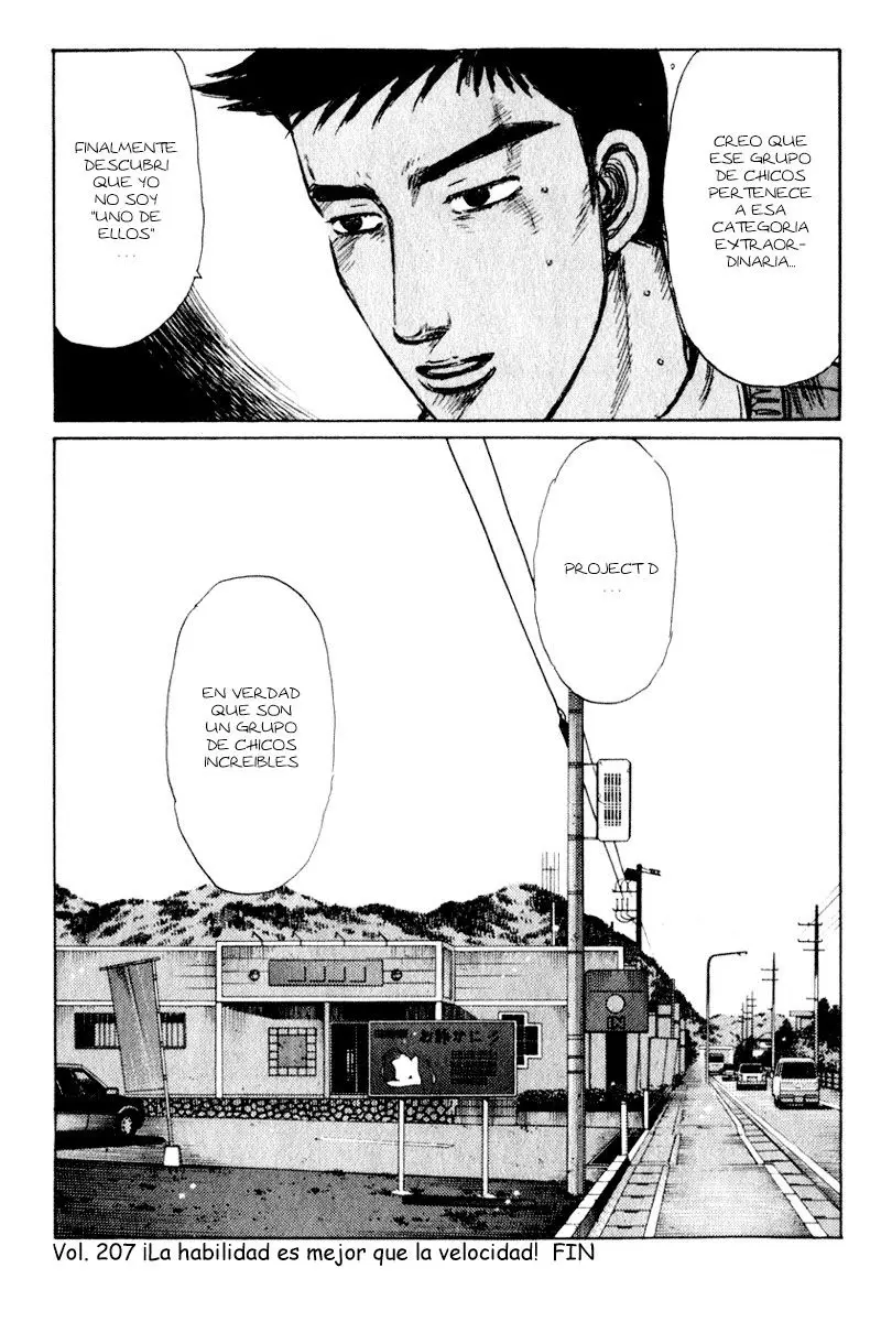 Initial D capítulo 207, página 14
