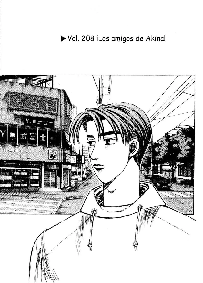 Initial D capítulo 208, página 1