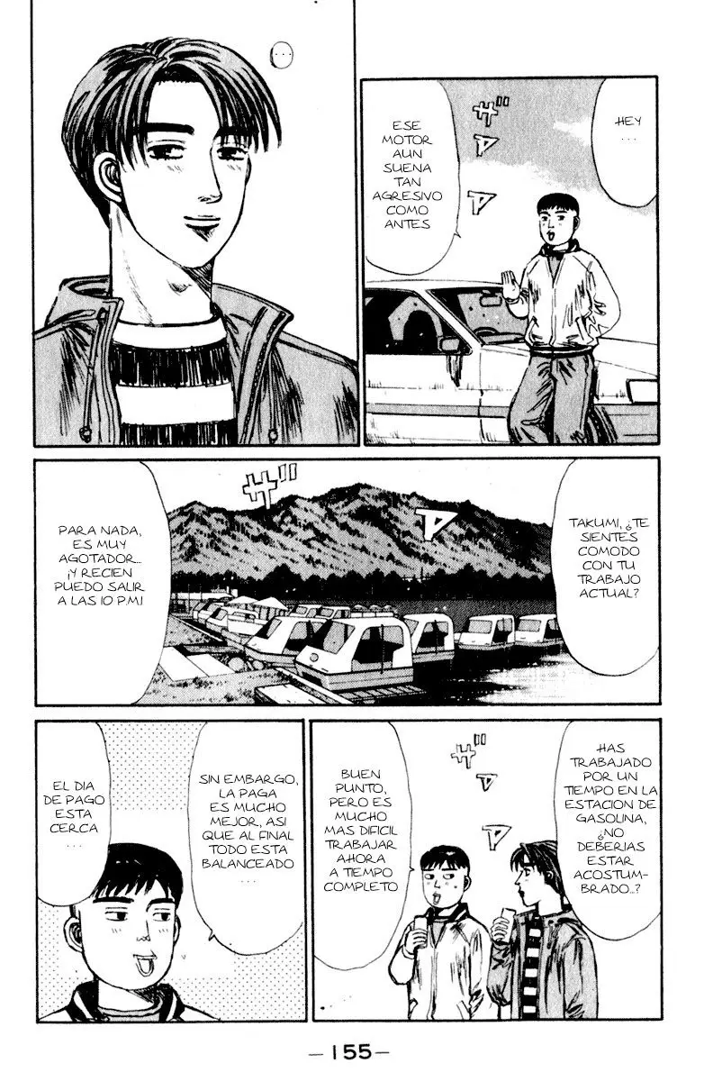 Initial D capítulo 208, página 11