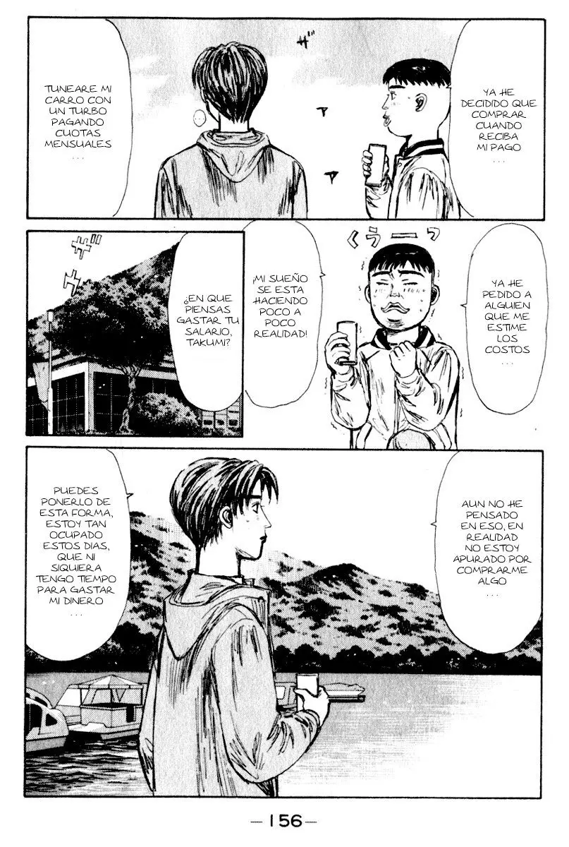 Initial D capítulo 208, página 12