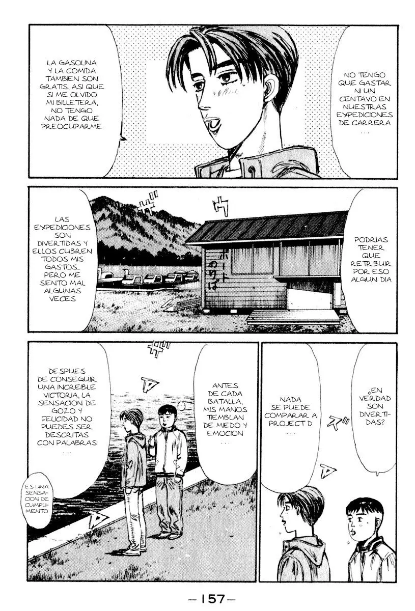 Initial D capítulo 208, página 13