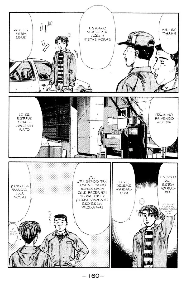 Initial D capítulo 208, página 16
