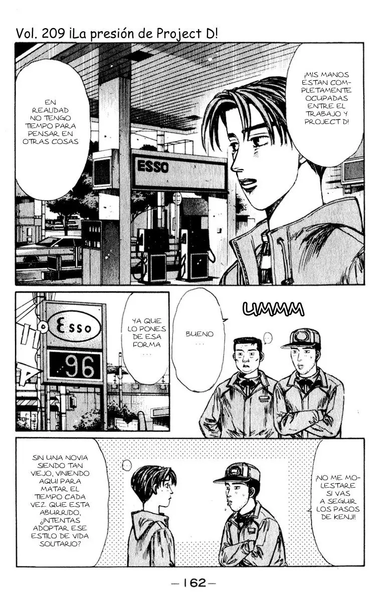 Initial D capítulo 209, página 1