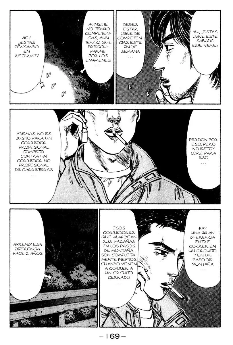 Initial D capítulo 209, página 8