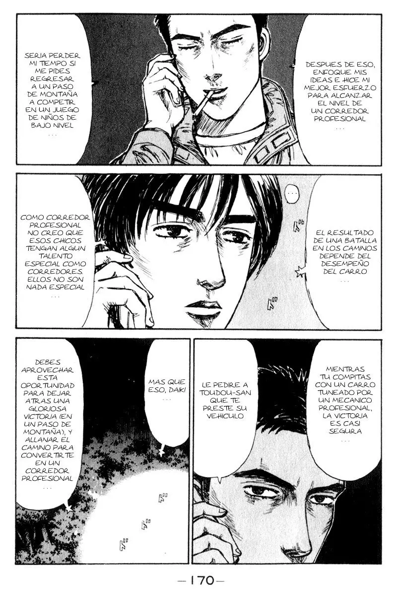 Initial D capítulo 209, página 9