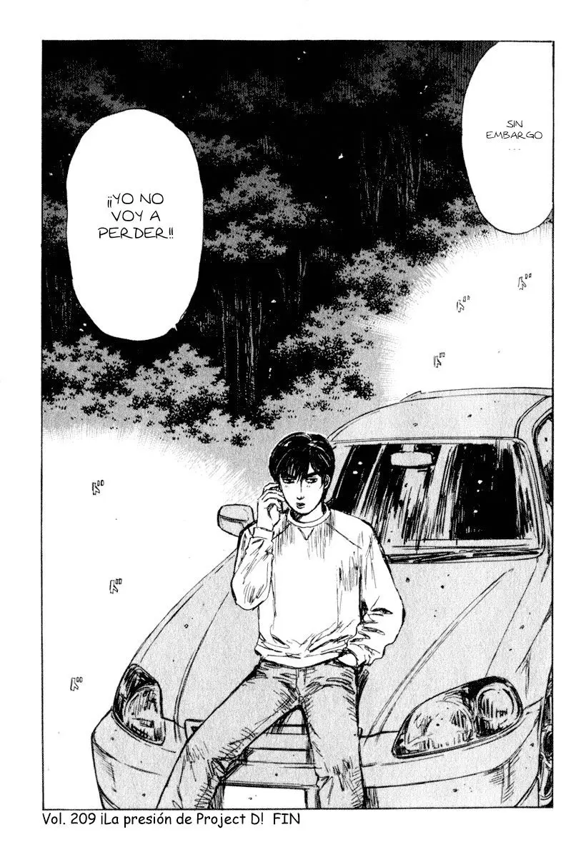 Initial D capítulo 209, página 12