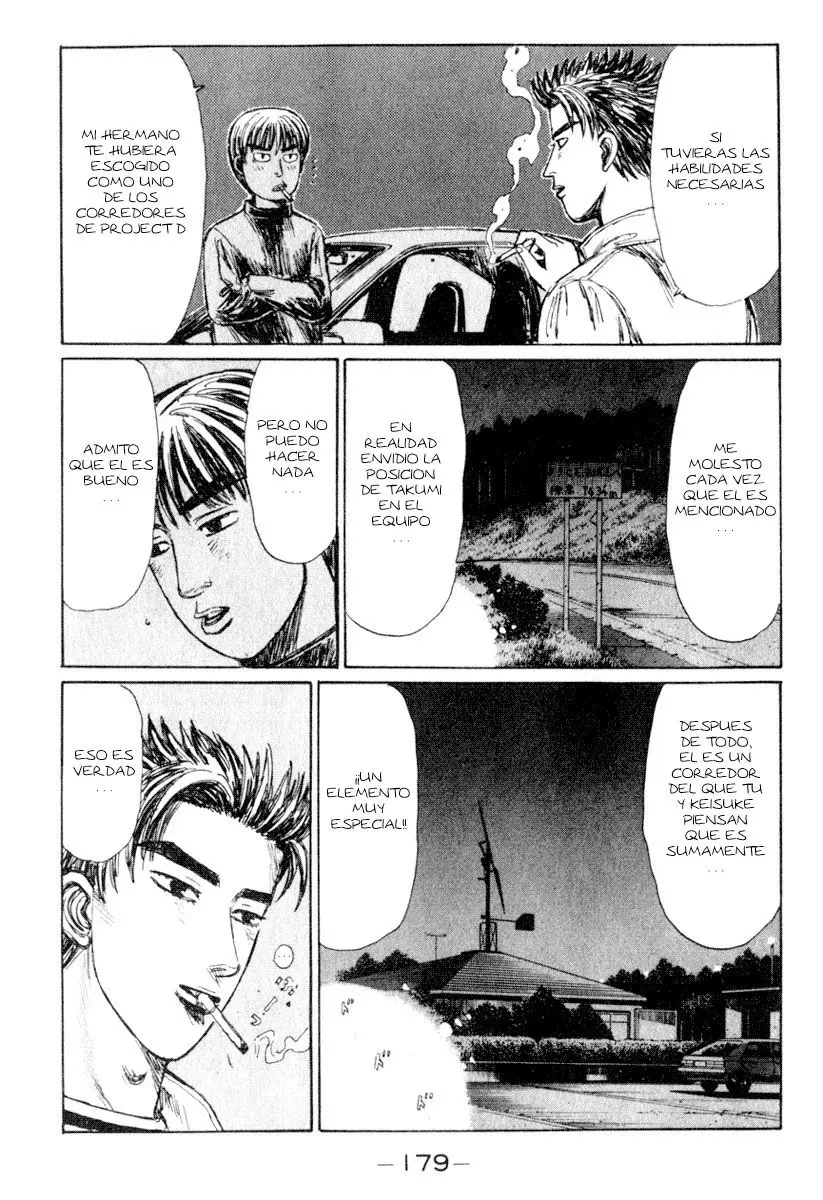 Initial D capítulo 210, página 5