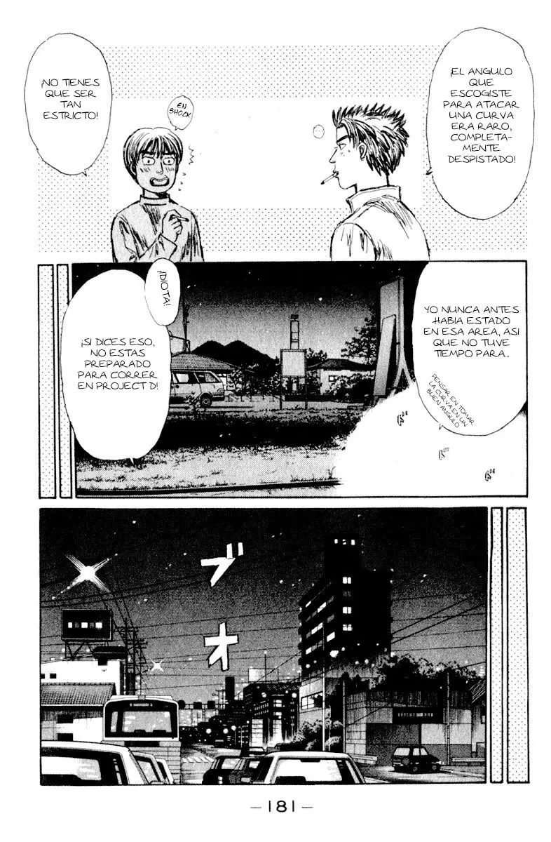 Initial D capítulo 210, página 7