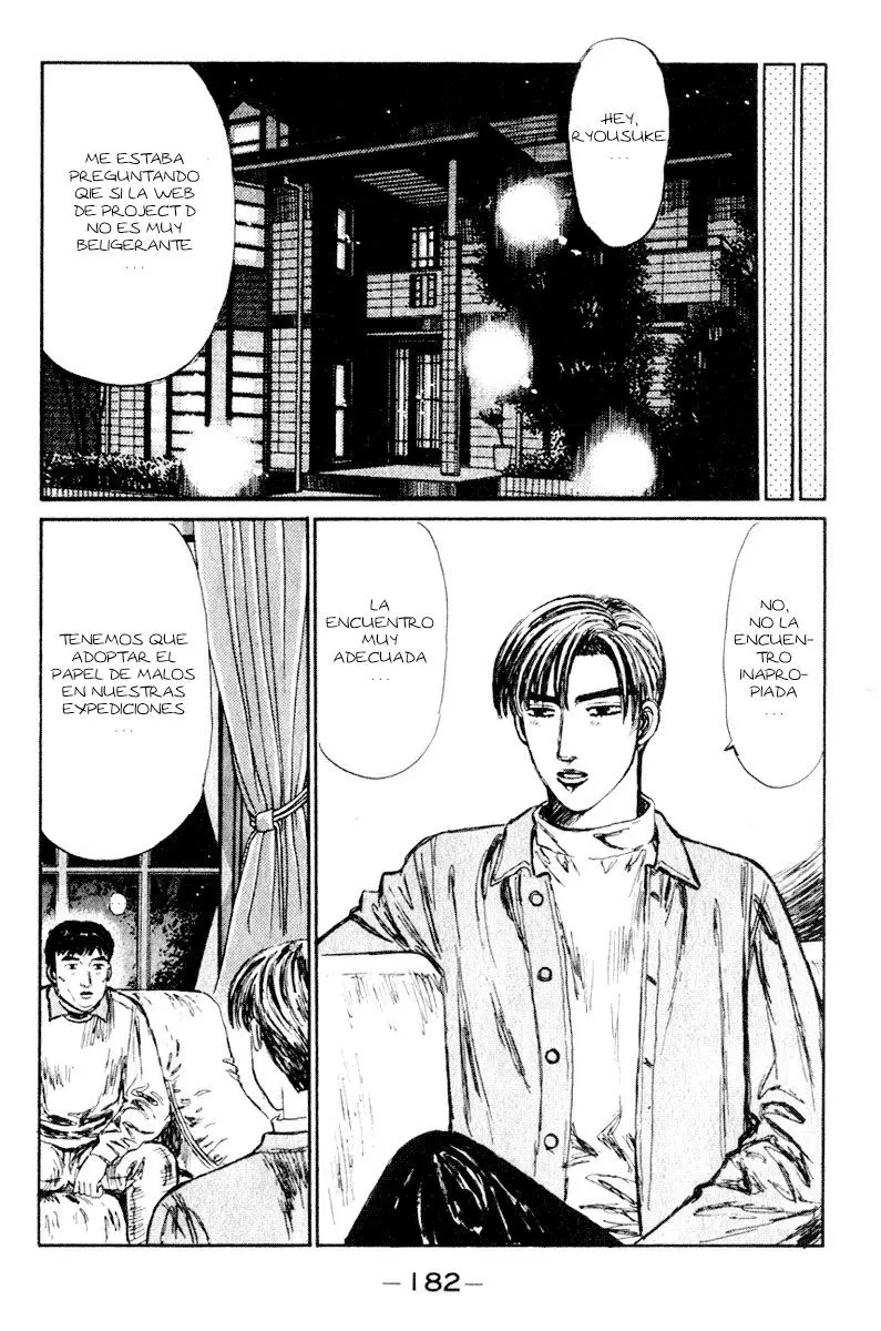 Initial D capítulo 210, página 8