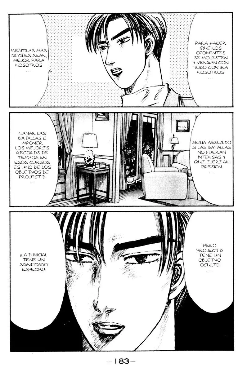Initial D capítulo 210, página 9