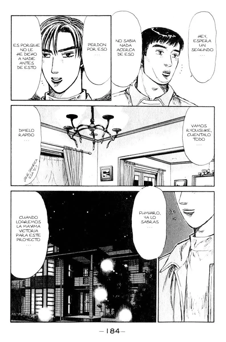 Initial D capítulo 210, página 10