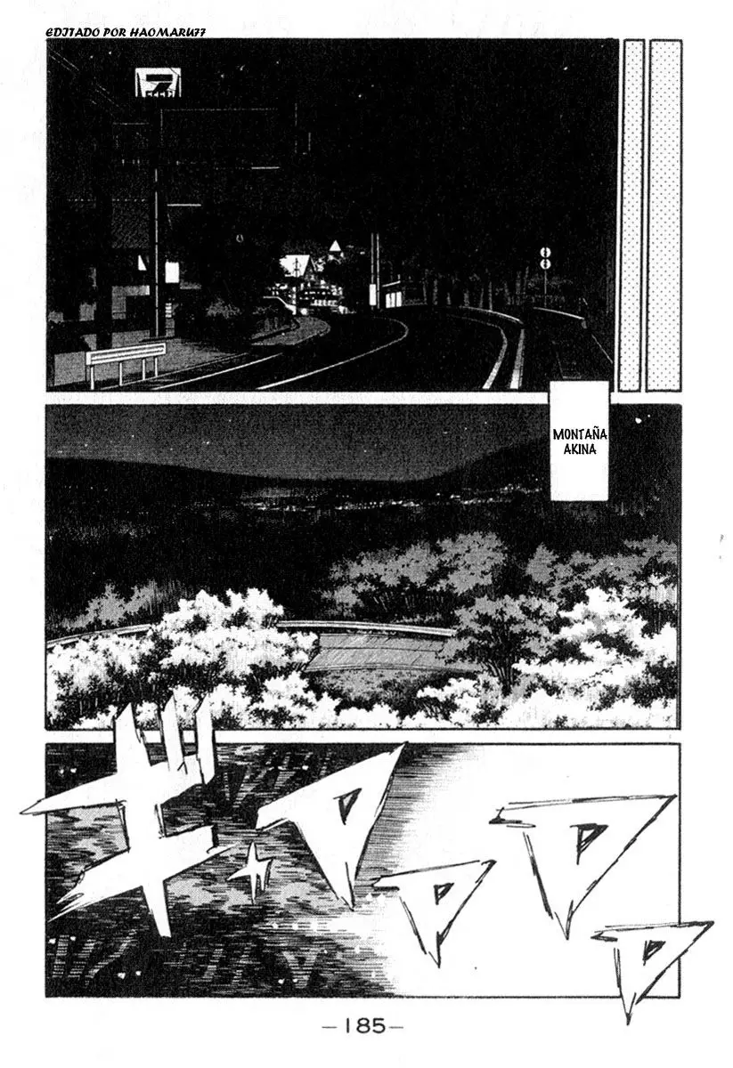 Initial D capítulo 210, página 11