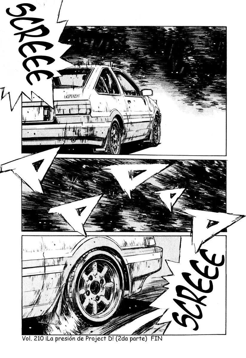 Initial D capítulo 210, página 13