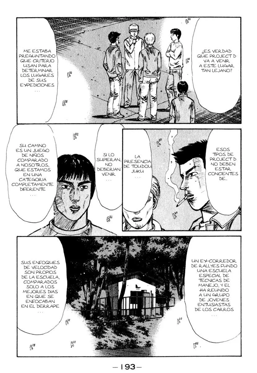 Initial D capítulo 211, página 6