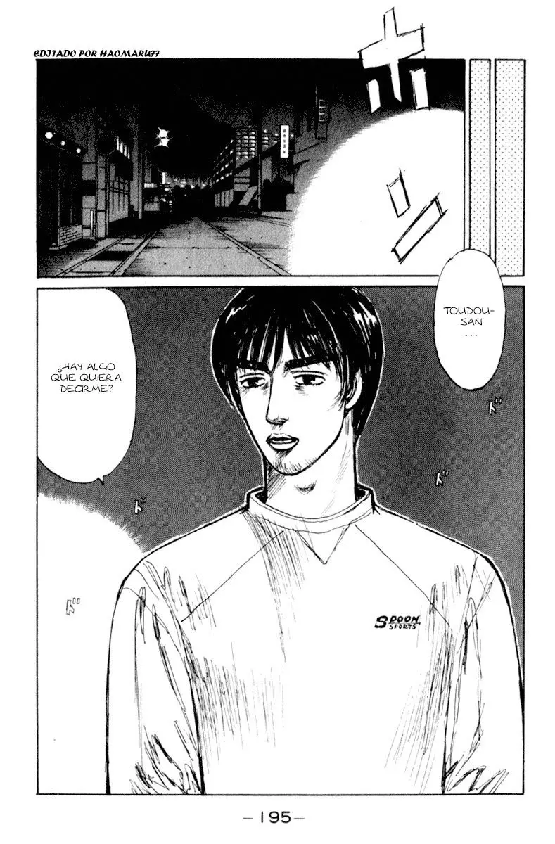 Initial D capítulo 211, página 8
