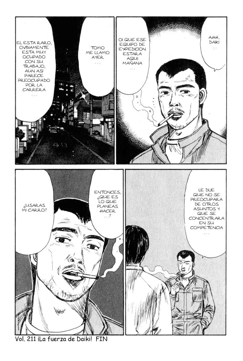 Initial D capítulo 211, página 9