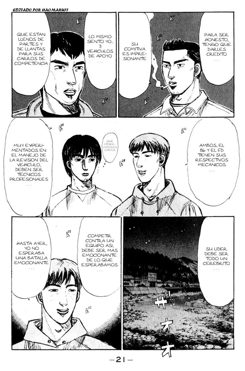 Initial D capítulo 214, página 2