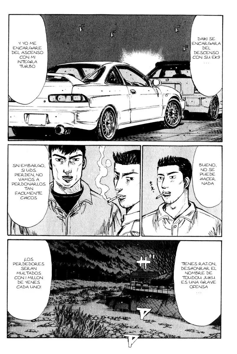 Initial D capítulo 214, página 5