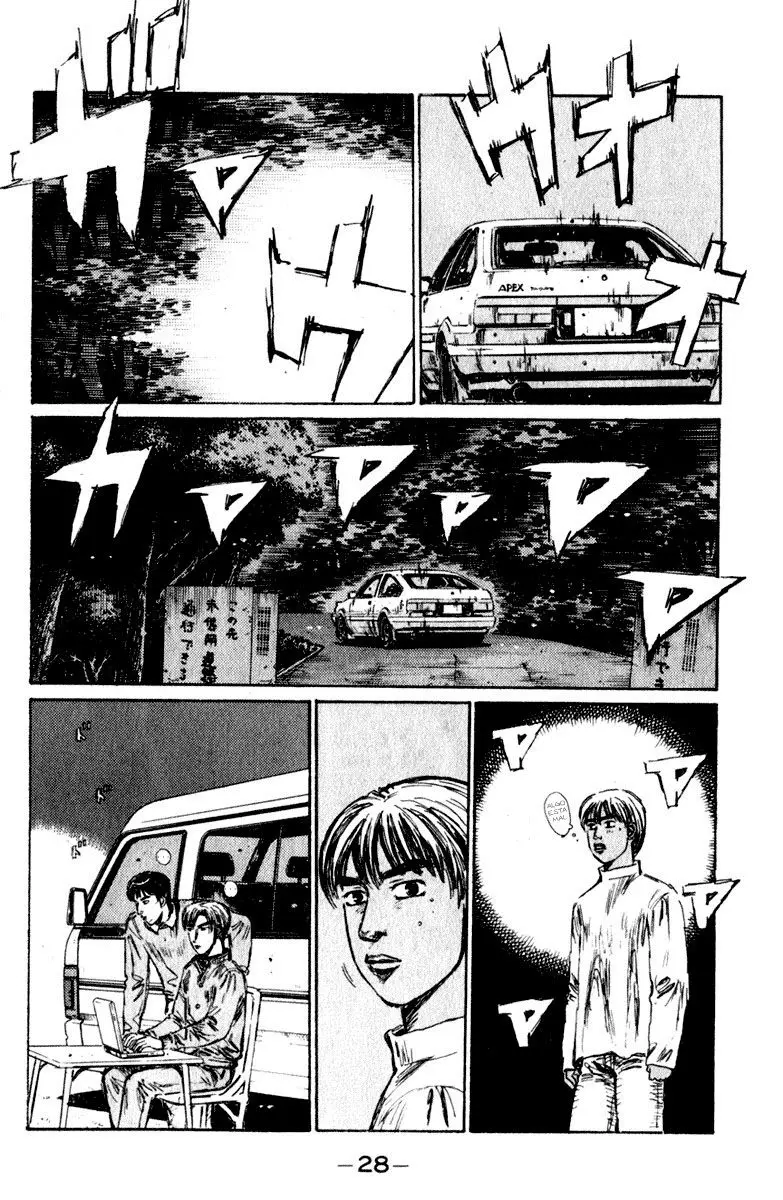Initial D capítulo 214, página 9
