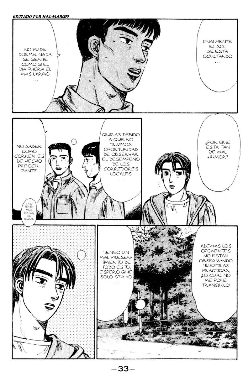 Initial D capítulo 214, página 14