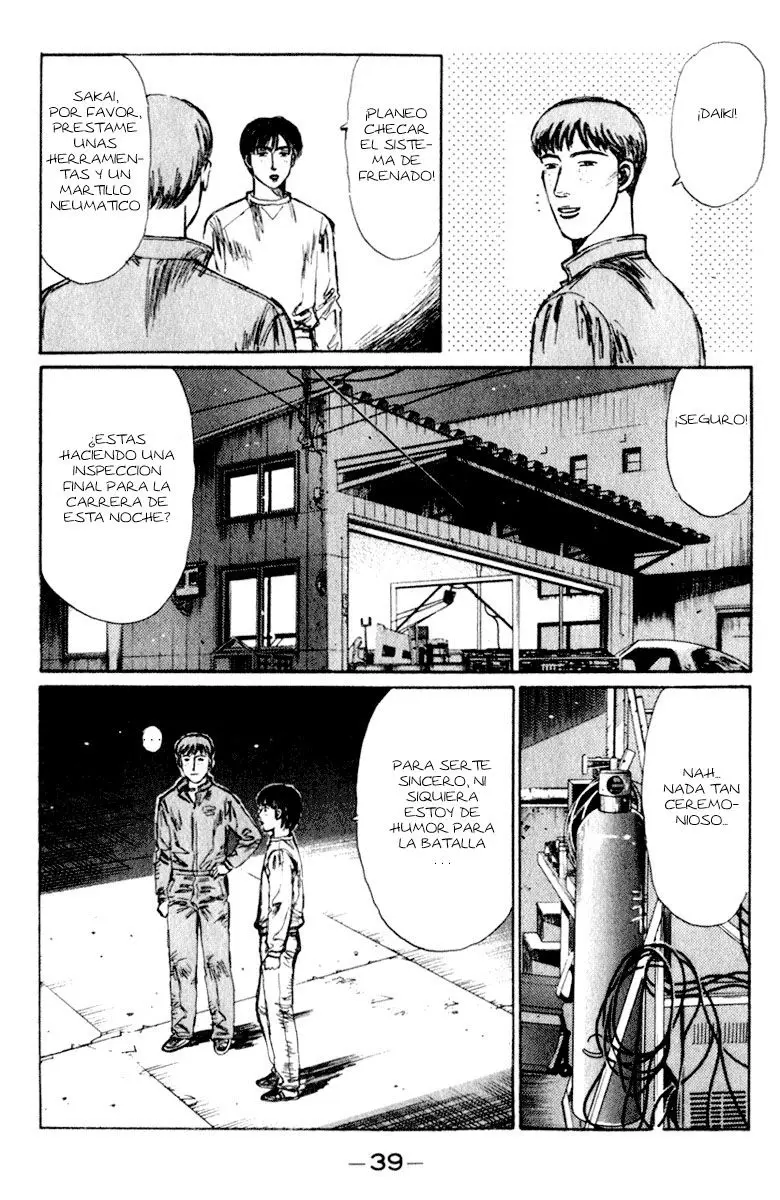 Initial D capítulo 215, página 4