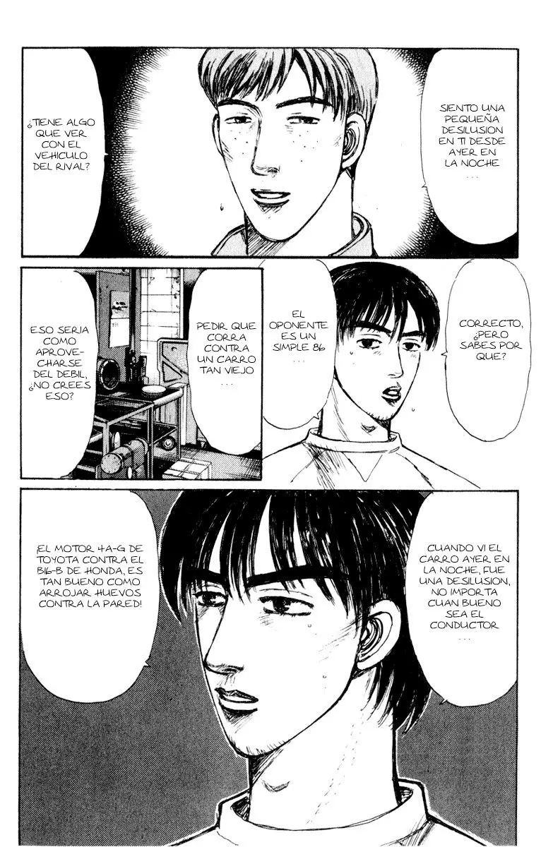 Initial D capítulo 215, página 5