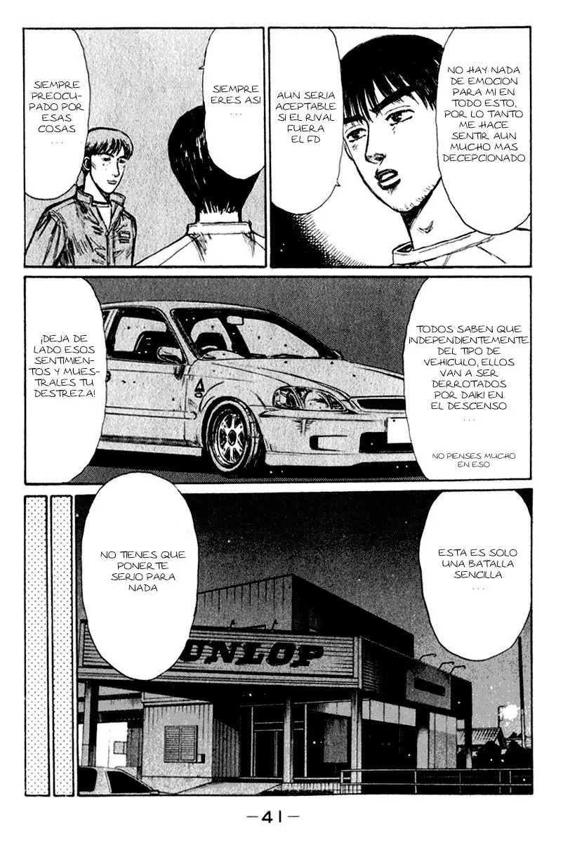 Initial D capítulo 215, página 6